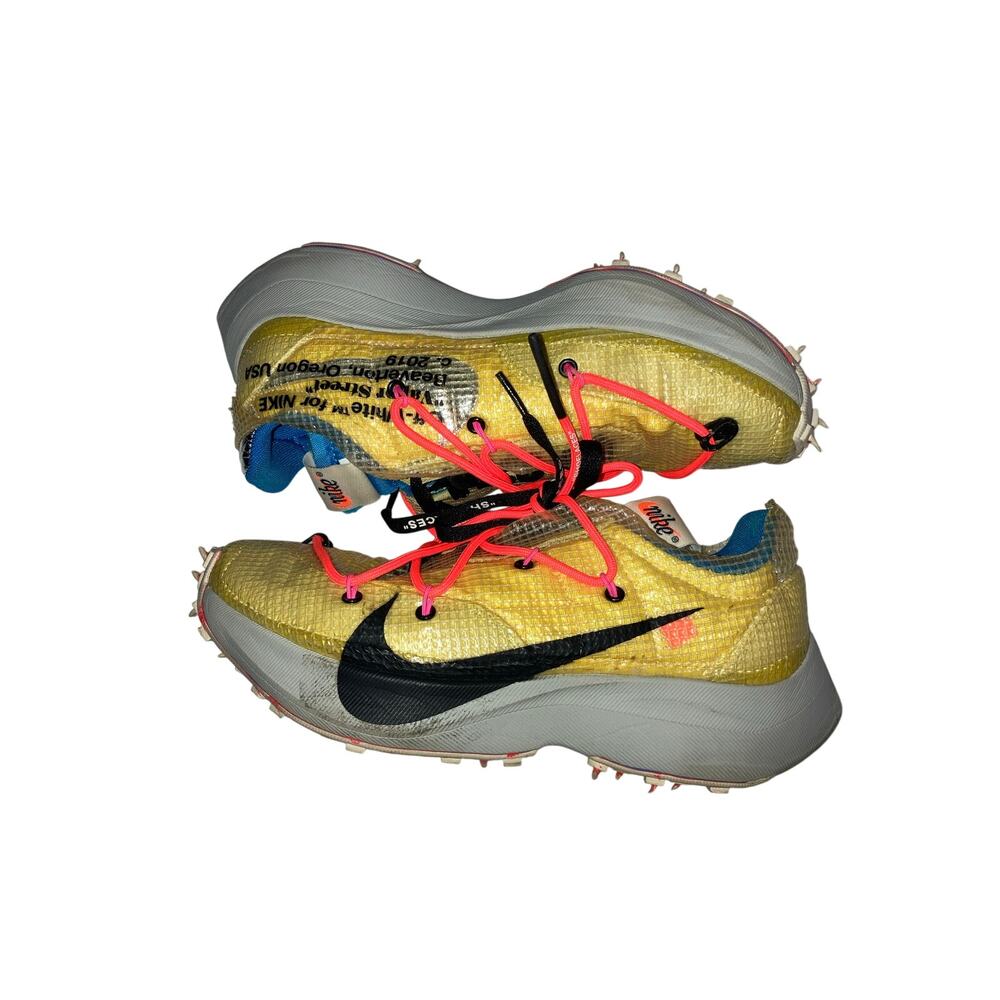 Nike Off-White Women's x Wmns Vapor Street "Tour Yellow" (CD8178-700) Sz 8